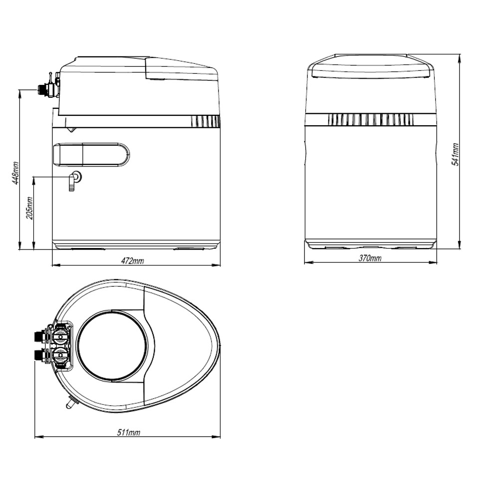 Кабинетная система водоподготовки Atoll Excellence B-10S (умягчение)